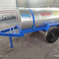 تانکر چرخدار گالوانیزه ساخت