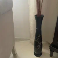 گلدان چوبی