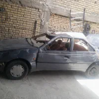 پژو 405 تصادفی مدل 94 موتور تقویت سالم