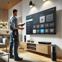 برقکار،نصب وتنظیم شبکه تلوزیون ،کولر ،لوستر