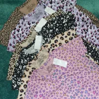 تیشرت پلنگی زنانه