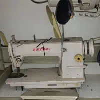 یک عدد چرخ خیاطی سان استار و سردوز پروانه کارکرده