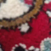 دار قالی با تخ