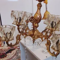 لوستر برنز چهار شاخه