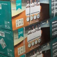 کولر گازی هایسنس ۲۴معمولی و  نیو پلاس نو