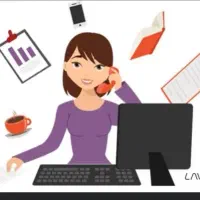 منشی خانم با روابط عمومی بالا و منضبط