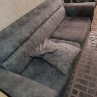 کاناپه سه نفره سبز یشمی