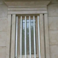 اجرای آجر نما سنگ. نما رومی