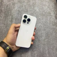 iPhone 16pro هم آکبند هم کارکرده رنگ سفید پلمپ