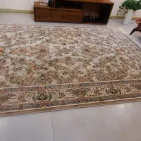 ۲تخته فرش ۶متری باغ گل فیلی گل  برجسته ۱۲۰۰شانه