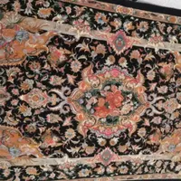 فرش چله ابریشم سالاری تبریز جنس نخ اابریشم  مرینوس|فرش|تهران, جمال‌زاده|دیوار