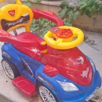 ماشین ۴چرخ کودک مناسب ۱تا ۵ کالسکه ای