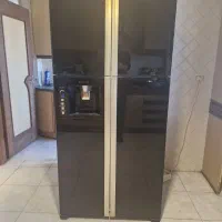 یخچال ۴درب ساید آب ریز یخ ریز هیتاچی اصلی  درحد نو