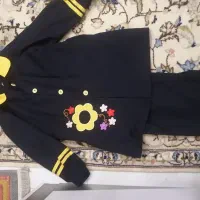 دوعدد مقنعه مانتو وشلوار مدرسه برای 5تا7سال
