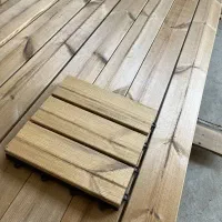 ترموود. تخته روسی.چمن مصنوعی..قلوه سنگ