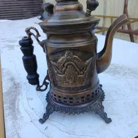 سماور ذغالی قدیمی کاره دست