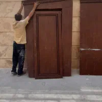 کمد بزرگ تمام چوب مناسب پرو فقط ۱۵۰۰