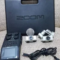 رکوردر زوم ZOOM H6 سیلور اصلی دارای دو میکروفون