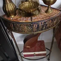 ۲عدد میز طرح برنز شیک