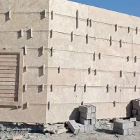 سنک گاری نما کاشی کاری سرامیک ساختمان