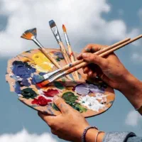 آموزشگاه نقاشی مانی مربی ثریا رشیدی