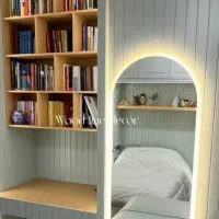 اجرای کابینت نوئکلاسیک. هایگلاس ترک.کمد دیواری