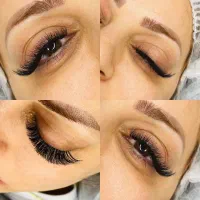 اکستنشن مژه و کاشت ناخن با قیمت مواد