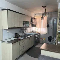 فروش کابینت mdf(داخل کابینت چوب)باسینک دو لگن وهود