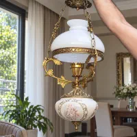 لوستر برنز سرامیکی نو