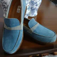 کفش مردانه چرم طبیعی اصل گاوی کالج  سای۴۰/۴۱