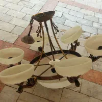 لوستر ۶ شاخه ، ۹ شعله