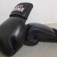 دستکش بوکس چرم اصل