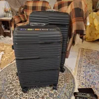 چمدان pp زیپ دوبل