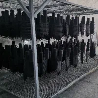 رنگ کاری کوره ای (الکترو استاتیک) و سندبلاست