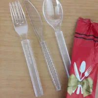 پک قاشق چنگال دستمال و...