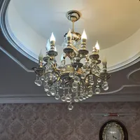 لوستردرحدنوع آبکاری شده طلایی
