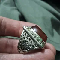 انگشتر کهنه صفوی رخ دار