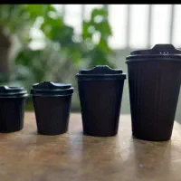 لیوان دوجداره در. ۴سایز