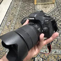 دوربین Canon 80D شات بسیار کم + ۲ عدد لنز