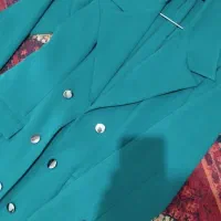 کت  بلند سبز تیره