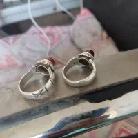 یک جفت انگشتر دسته دلبر فروش فوری
