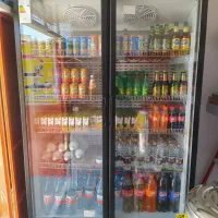 یخچال ایستاده مغازه و سماور برقی