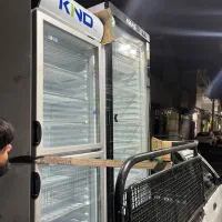 فروشنده و خریداریخچال ایستاده کافه یخچال کینو