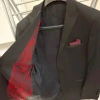 کت و شلوار مردانه برند موکارلو - رنگ مشکی