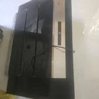 گاز پنج شعله مشکی شیشه ای داتیس و هود مشکی اپکس
