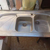 سینک استیل|آب‌چکان و نظم‌دهنده ظروف|یزد, |دیوار