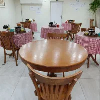 میز و صندلی چوبی  لهستانی