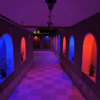 خانه باغ سنتی زیبا با سقف طاق چشمه ای