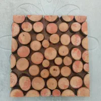 زیر قابلمه ای چوبی