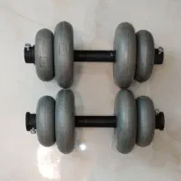 دمبل پلاستیکی گچی پویا